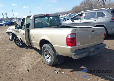 2001 Ford Ranger Xl/Xlt из США, поврежденный, VIN 1FTYR10C91TA12091